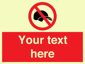 Custom prohibition no caps